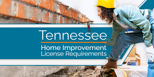 Tennessee Home Improvement License Requirements