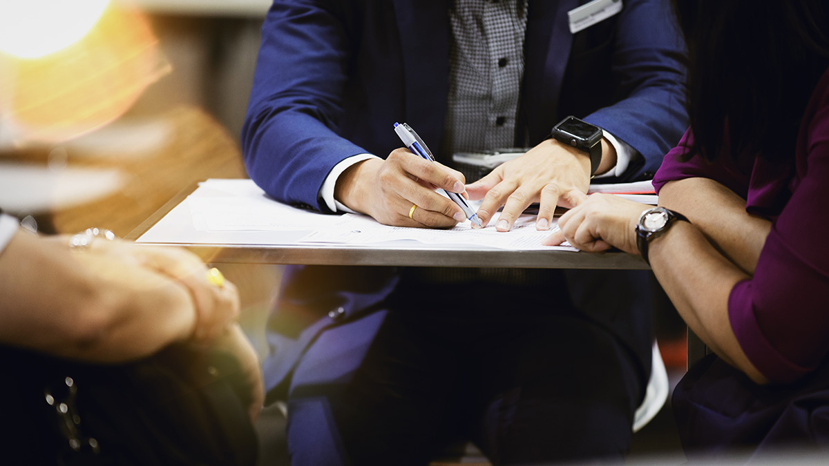 Mortgage Broker working