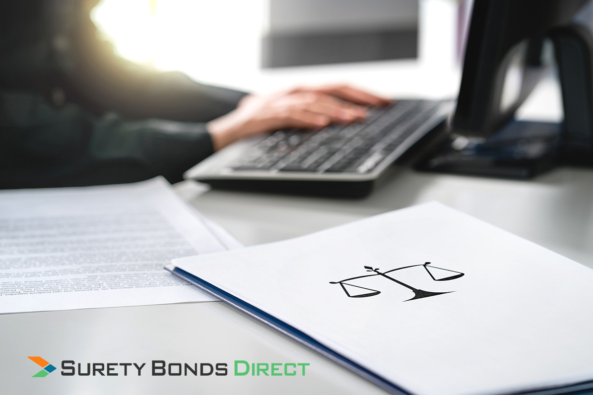 Probate attorney working on executor bond