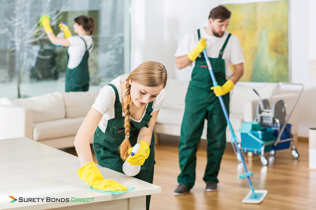 Janitorial Service and Business Service Surety Bonds may be required for certain accounts and are an effective way to demonstrate to prospective customers that a business is trustworthy and reputable.