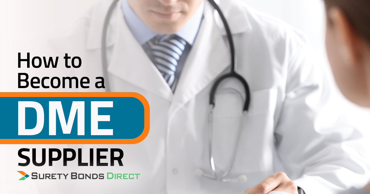 How to a DME Supplier