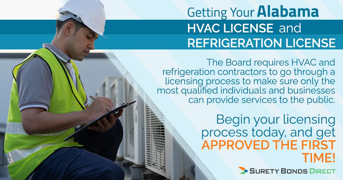 Getting Your Alabama HVAC License and Refrigeration License