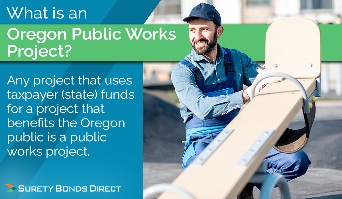 Learn how Oregon defines what a public works project is. It's essentially any project that uses state public funds for a project.