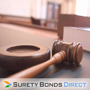 Gavel. Executor Bond for Executors in the estate settlement process.