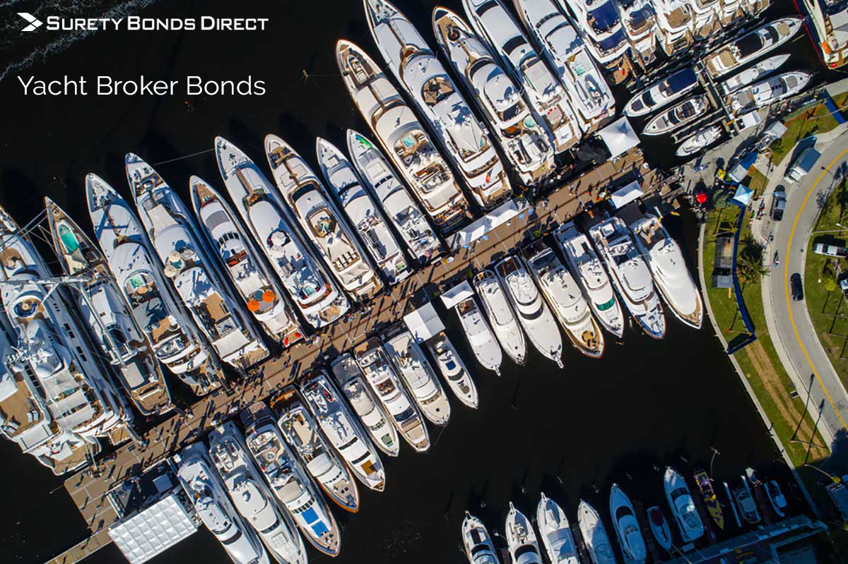 Yacht broker and salesperson surety bonds.
