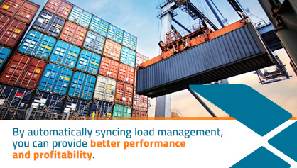 Syncing load management By automatically syncing load management, you can provide better performance and profitability.