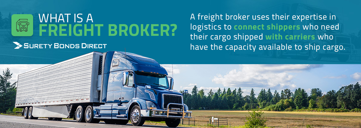 What is a Freight Broker? A freight broker uses their expertise in logistics to connect shippers who need their cargo shipped with carriers who have the capacity available to ship cargo.