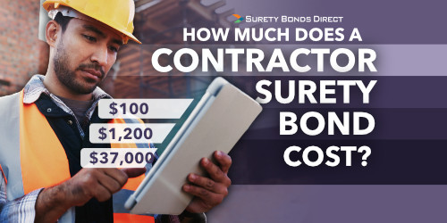 How Much Do Contractor License and Construction Surety Bonds Cost?